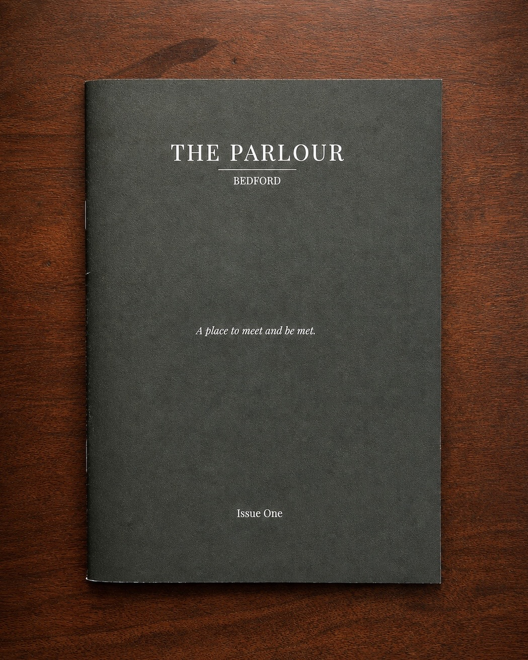 The Parlour Issue One front cover